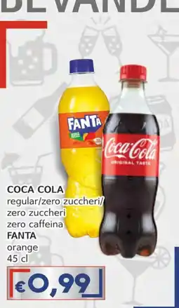 Italy Cash Coca Cola Fanta offerta