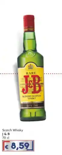 Italy Cash Scotch Whisky J & B offerta