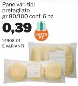 GrosMarket Pane vari tipi offerta