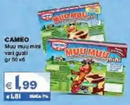 Boningros Cash and Carry Cameo Muu muu mini offerta