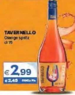 Boningros Cash and Carry Tavernello Orange spritz offerta