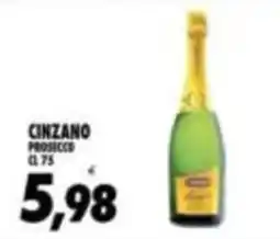 Compri Meglio Cinzano prosecco offerta