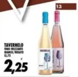 Compri Meglio Tavernelo vino frizzante bianco/rosato offerta