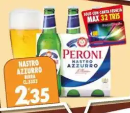 Compri Meglio Peroni Nastro Azzurro birra offerta