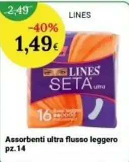 Re Mercato Lucrezia Lines seta ultra offerta