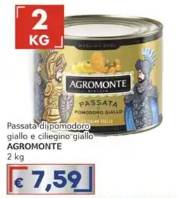 Italy Cash Passata di pomodoro giallo e ciliegino giallo AGROMONTE offerta