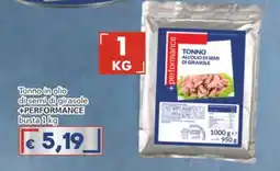 Italy Cash Tonno all'olio di semi di girasole +performance offerta