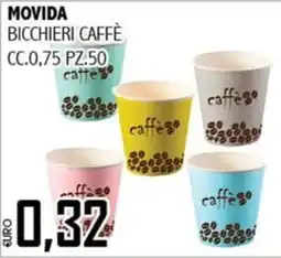 Big Food Movida bicchieri caffè offerta