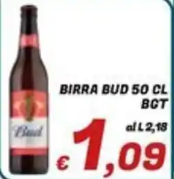 Idromarket Birra Bud offerta