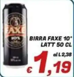 Idromarket Birra Faxe 10° offerta