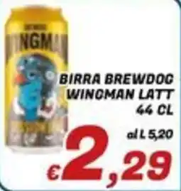 Idromarket Birra Brewdog Winoman Latt offerta