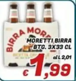 Idromarket Moretti birra offerta
