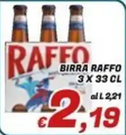 Idromarket Birra Raffo offerta