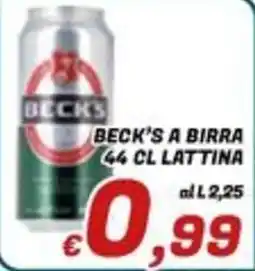Idromarket Beck's birra offerta