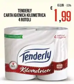 Supermercati EffePiù Tenderly carta igienica kilometrica offerta