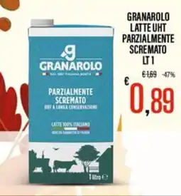 Supermercati EffePiù Granarolo latte UHT parzialmente scremato offerta