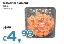 Migross Supermercati e Market Tartare di salmone Carthago Milano offerta
