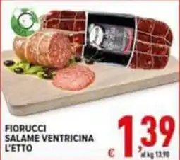 Iper Triscount Fiorucci Salame Ventricina offerta