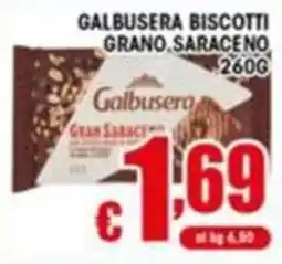 Sacoph Galbusera biscotti grano saraceno offerta