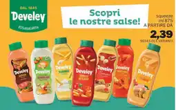 GrosMarket Develey salse offerta
