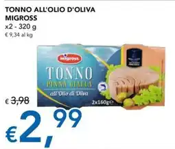 Migross Supermercati e Market Tonno pinna gialla Migross offerta