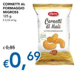 Migross Supermercati e Market Cornetti di Mais Migross offerta