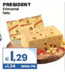 Boningros Cash and Carry President Emmental offerta