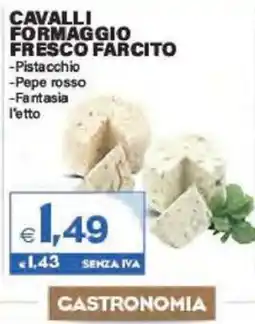 Boningros Cash and Carry Cavalli formaggio fresco farcito offerta