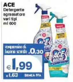 Boningros Cash and Carry ACE Detergente sgrassatore offerta