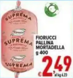 Iper Triscount Fiorucci Pallina Mortadella offerta
