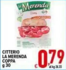 Iper Triscount Citterio la merenda coppa offerta