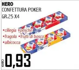Big Food Confettura poker hero offerta