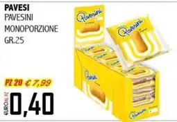Big Food Pavesini monoporzione offerta