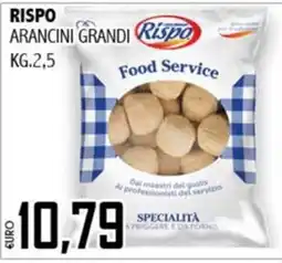 Big Food Rispo arancini grandi offerta