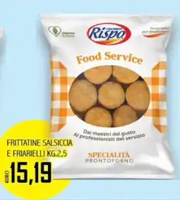 Big Food Rispo Food Service Frittatine Salsiccia e Friarielli offerta