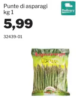 GrosMarket Punte di asparagi offerta