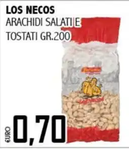 Big Food Los Necos arachidi salati e tostati offerta