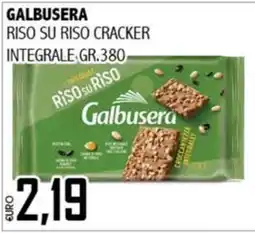 Big Food Riso su riso cracker integrale Galbusera offerta