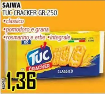 Big Food Tuc cracker classico offerta