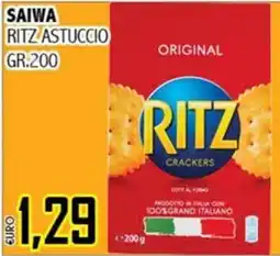 Big Food Ritz crackers offerta