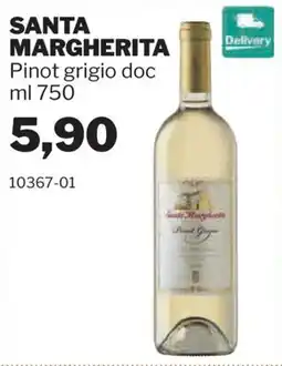 GrosMarket Santa Margherita Pinot grigio doc offerta