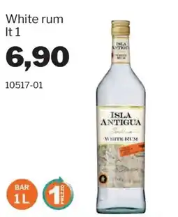 GrosMarket White rum Isla Antigua offerta