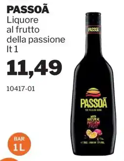 GrosMarket Passoā liquore al frutto della passione offerta