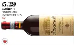 Big Food Masciarelli Montepulciano d'Abruzzo offerta