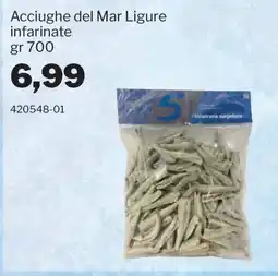 GrosMarket Acciughe del Mar Ligure infarinate offerta