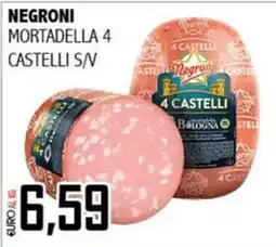 Big Food Negroni mortadella 4 castelli s/n offerta