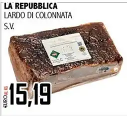 Big Food Lardo di Colonnata S.V. offerta