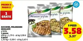 PENNY Melanzane grigliate offerta