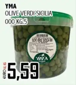 Big Food Olive verdi sicilia YMA offerta