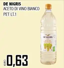Big Food Aceto di vino bianco De Nigris offerta